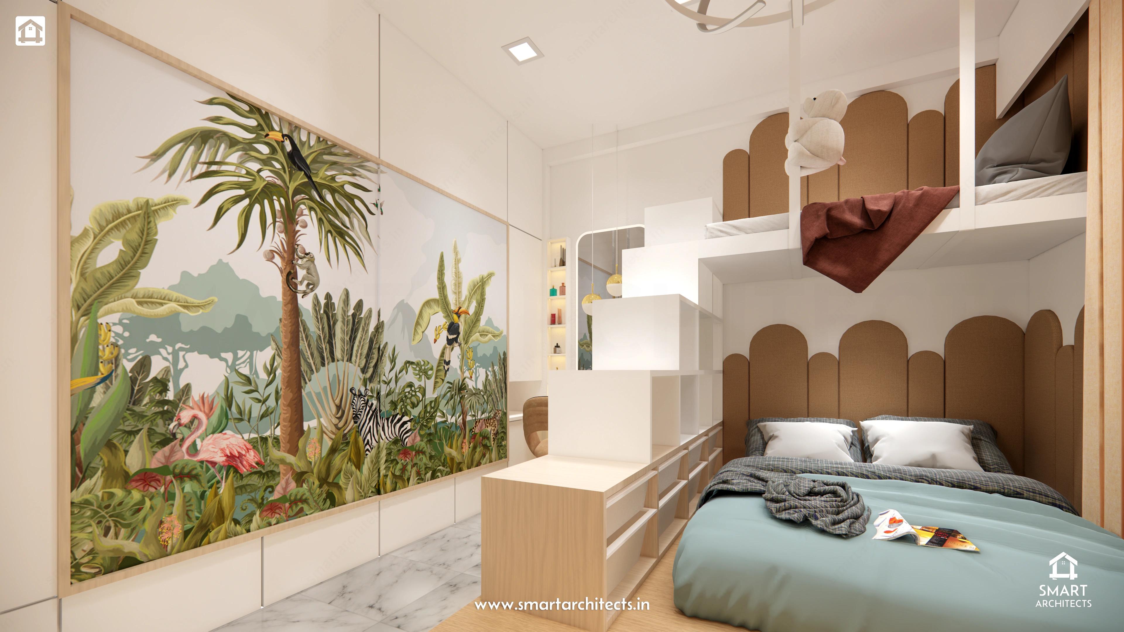 Bedroom design by Smart Architects